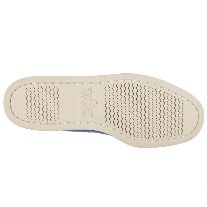 DOCKSIDES SCHOODIC BEAT OUT Blue Limoge-Mocassins pour homme en cuir suede