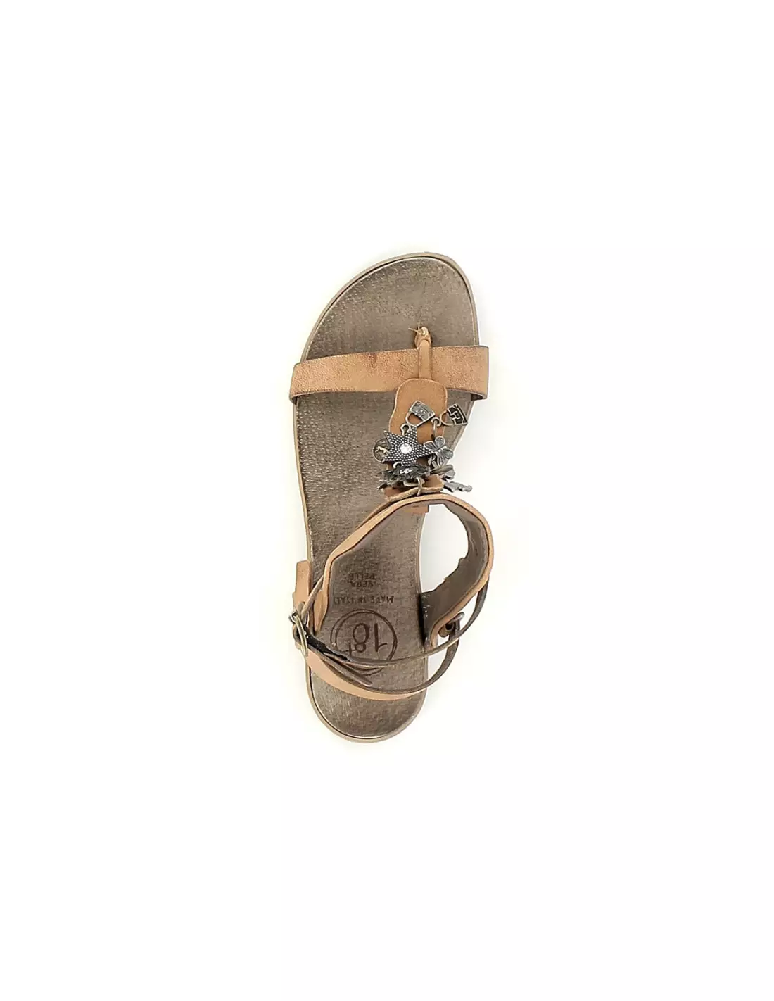 18 + DILCATY 6543 CAMEL - Sandales & nu-pieds Camel