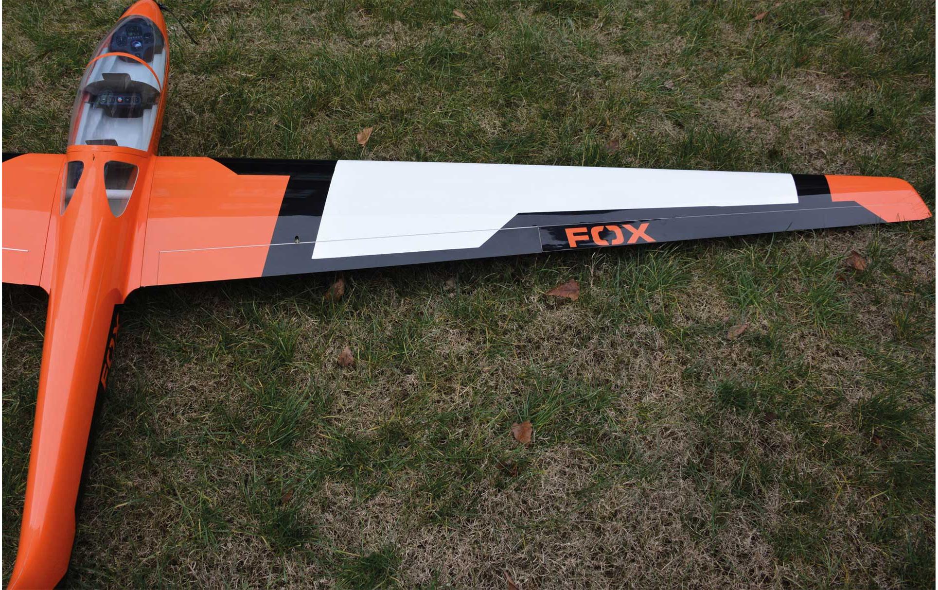 Segler MDM-1 FOX 3500 mm, ARF<br>Kunstflug Segelflugzeug in GFK/CFK Bauweise