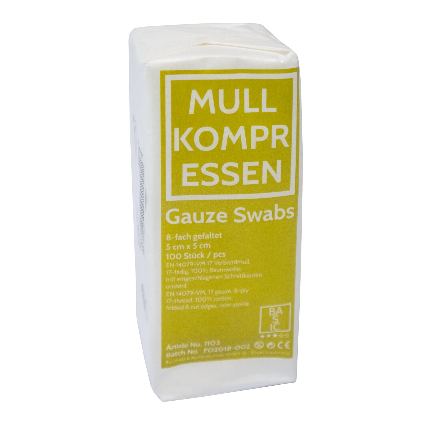 Vetrol Medical Mullkompressen  - ca. 5 cm x 5 cm