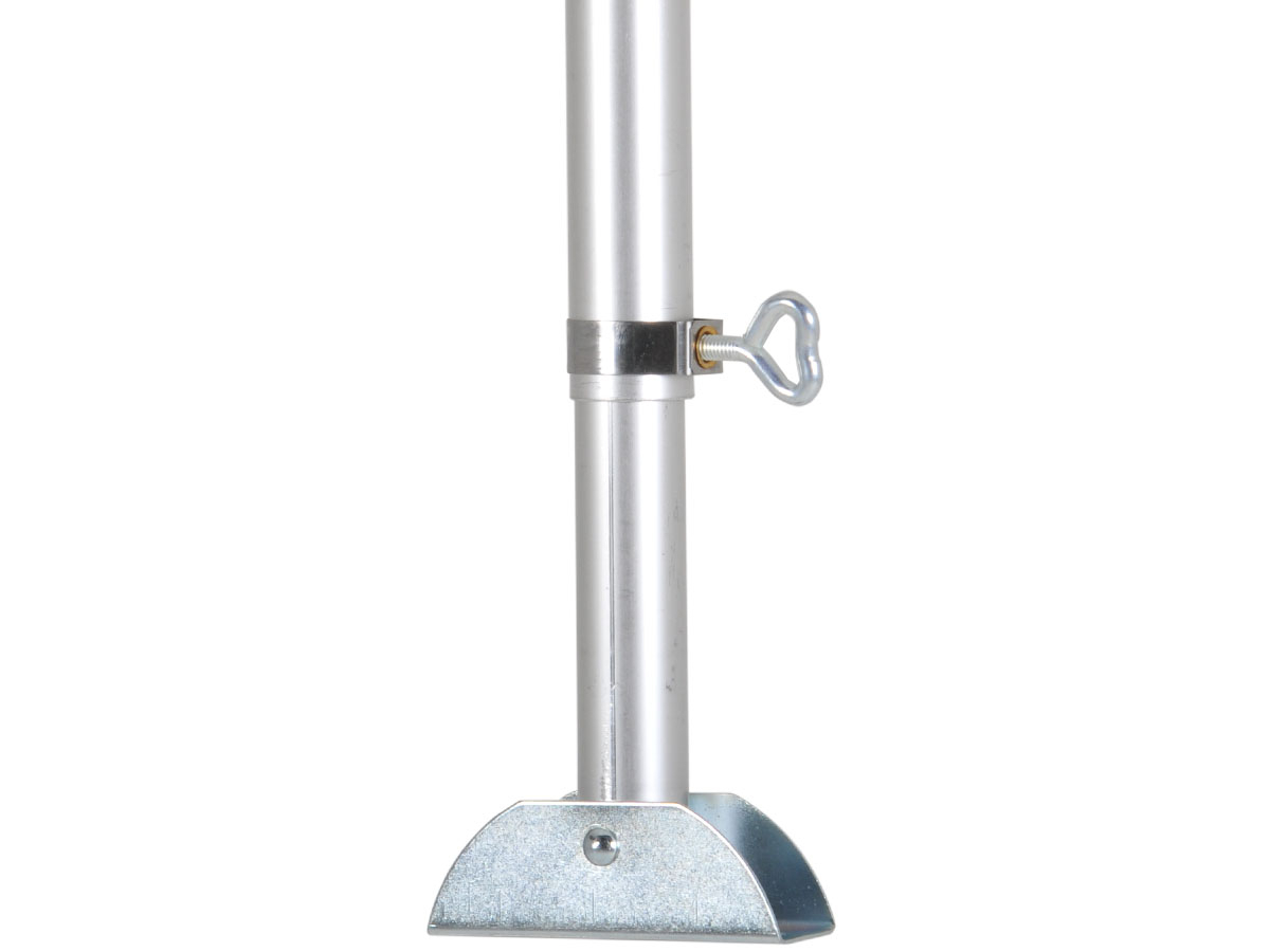 CampKing stormstang met klapvoet aluminium 28 mm