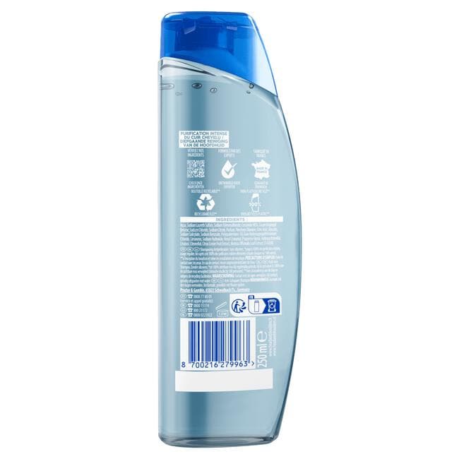 Head & Shoulders Pure Intense Oil Control Anti-roos Shampoo 250 ML