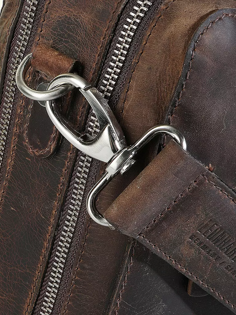 LEONHARD HEYDEN Ledertasche - Aktentasche Salisbury braun