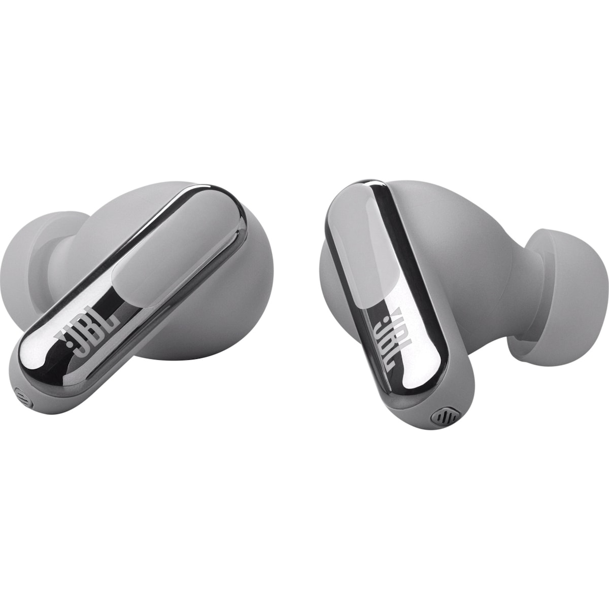 JBL Live Beam 3 helt trådløse in-ear hodetelefoner (sølv