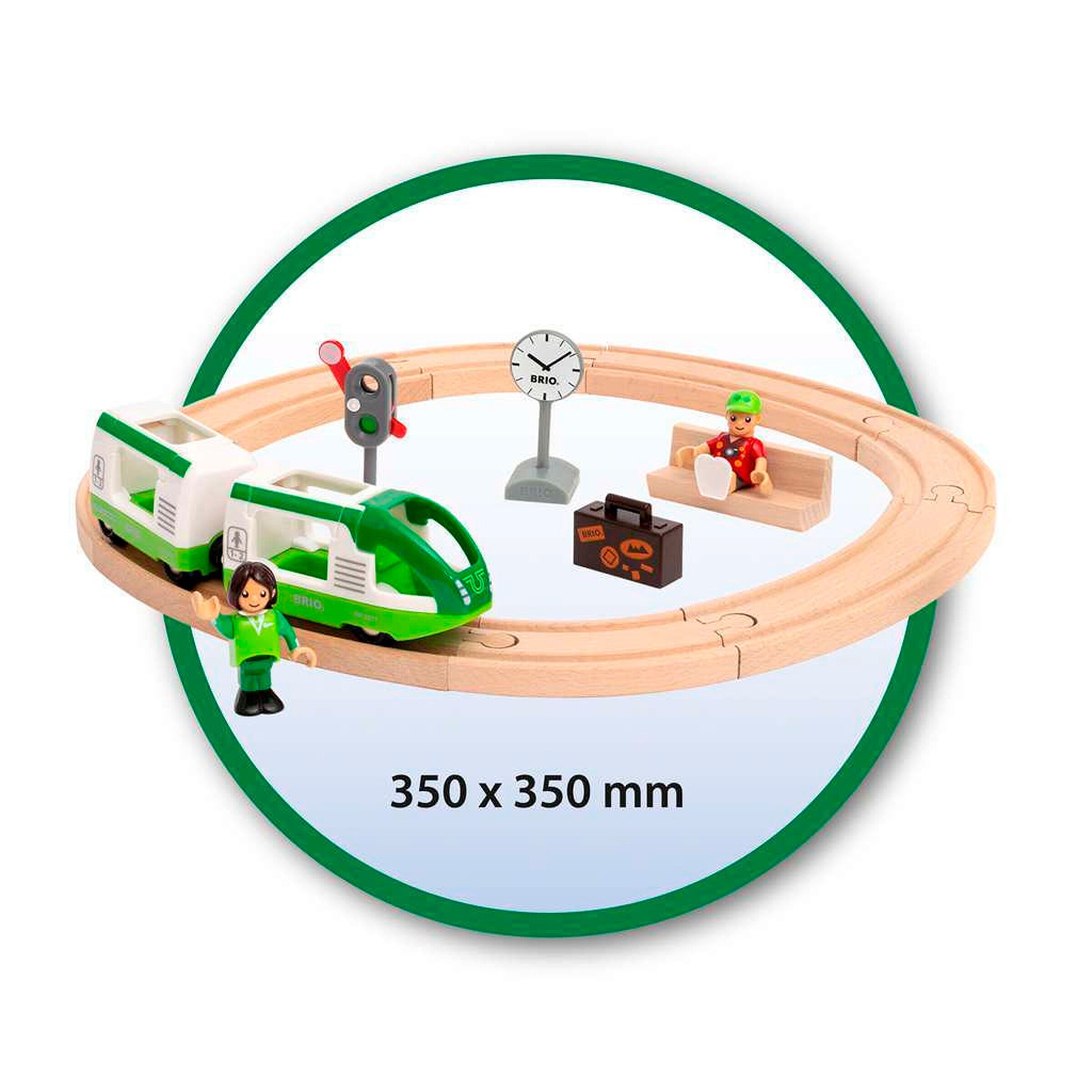 BRIO Starter Set Reisezug