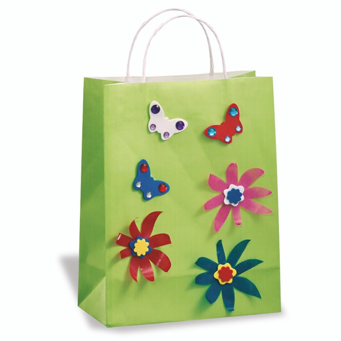 10 Papiertüten zum Basteln - Größe S - verschiedene Farben
