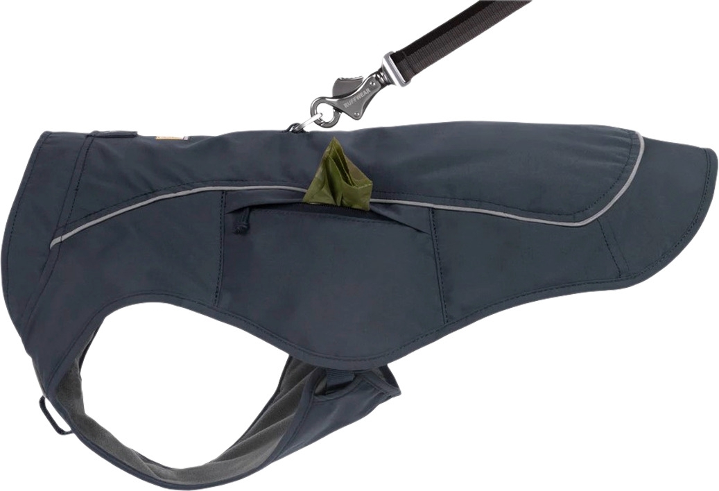 Ruffwear Overcoat Fuse Hundejacke Geschirr Kombi XL basalt gray
