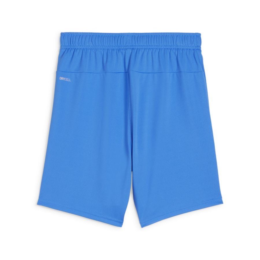 PUMA Short de Foot teamGOAL - Bleu/Blanc Enfant