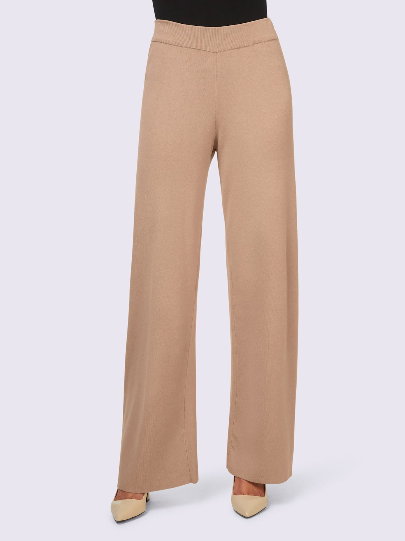 Pantalon en tricot qualité tricot fin