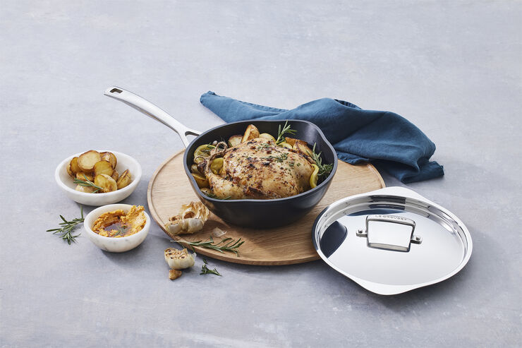 Le Creuset TNS Sauterpande 24 cm hældetud No colour