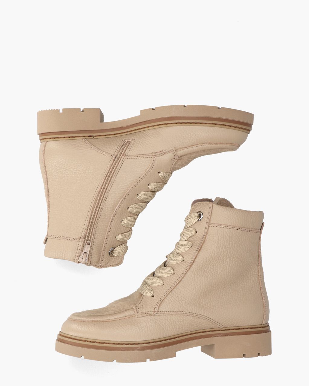 DLSport 6768 Beige Dames Enkelboots