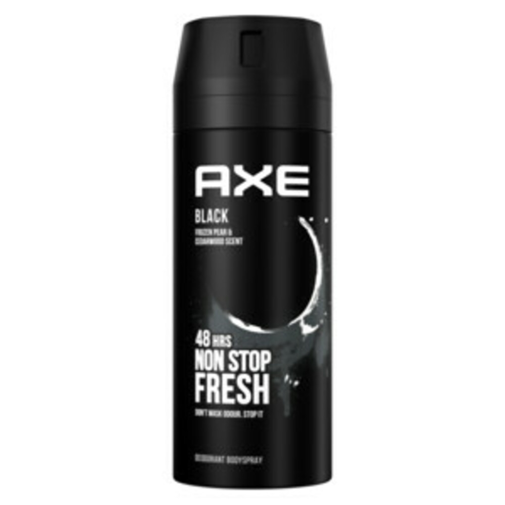 6x Axe Deodorant Bodyspray Black150 ml