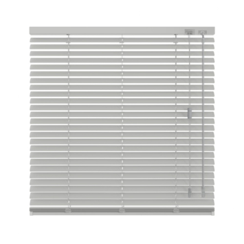KARWEI aluminium jaloezie draaikiepraam 28407 mat lichtgrijs 25 mm op maat