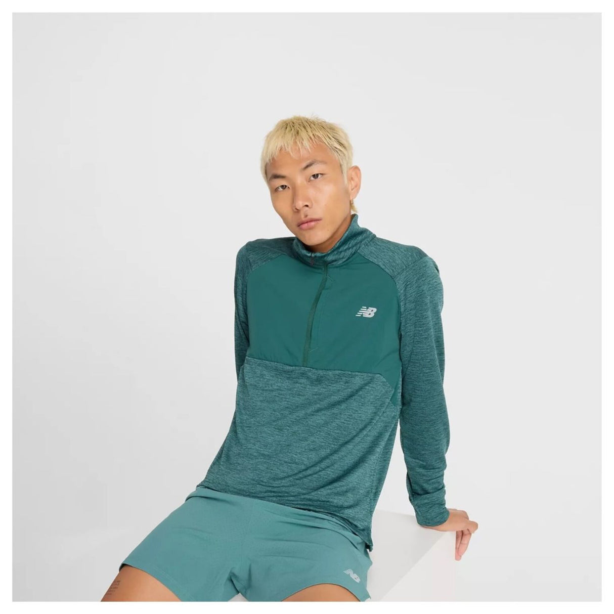 New Balance<br>Athletics Heat Grid 1/2 Zip