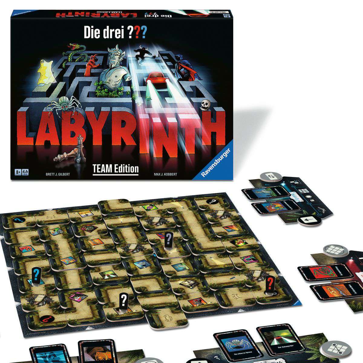 Ravensburger Spiel Die drei ??? Labyrinth - Team Edition