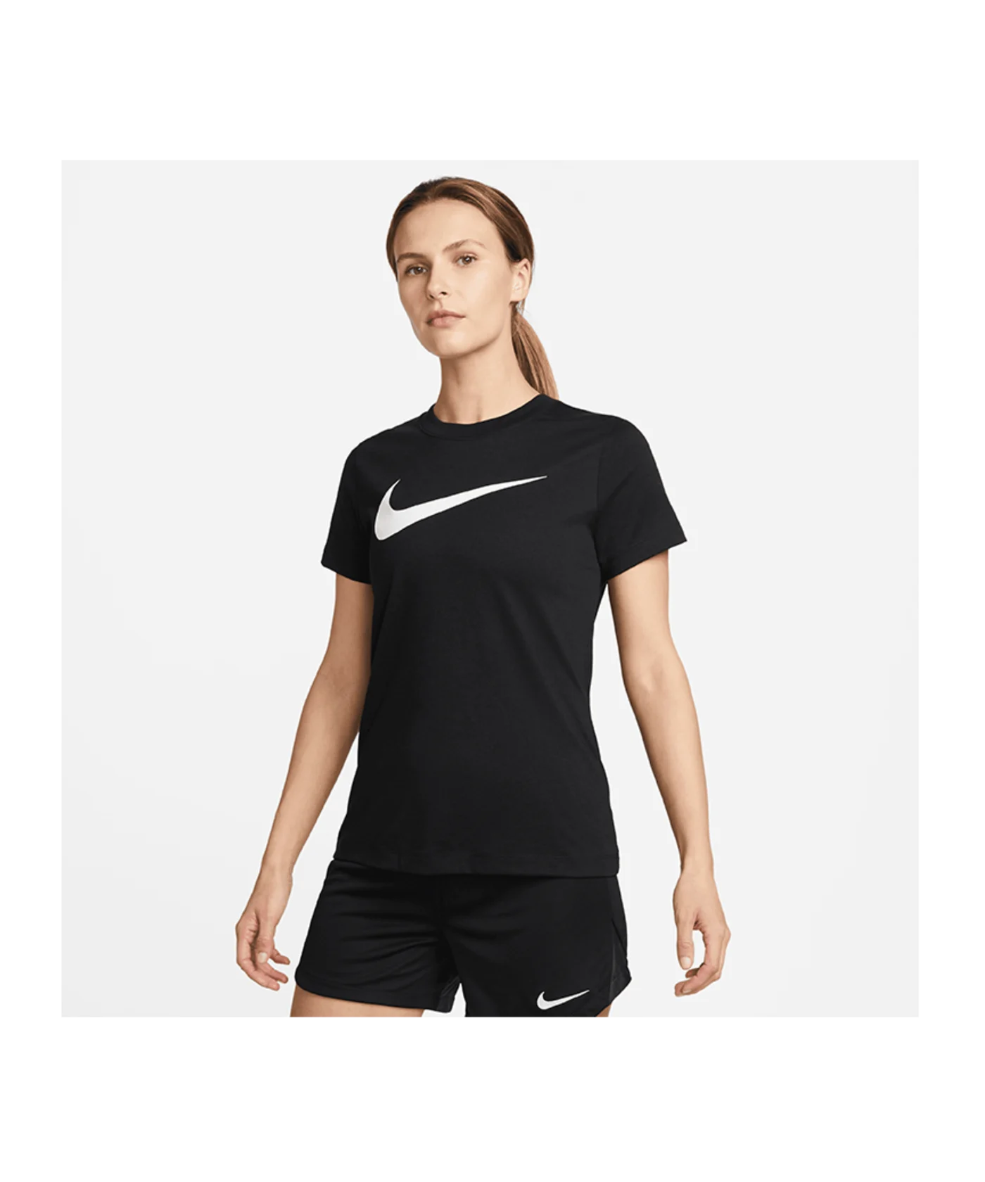 Nike Park 20 T-Shirt Swoosh Damen Schwarz F010