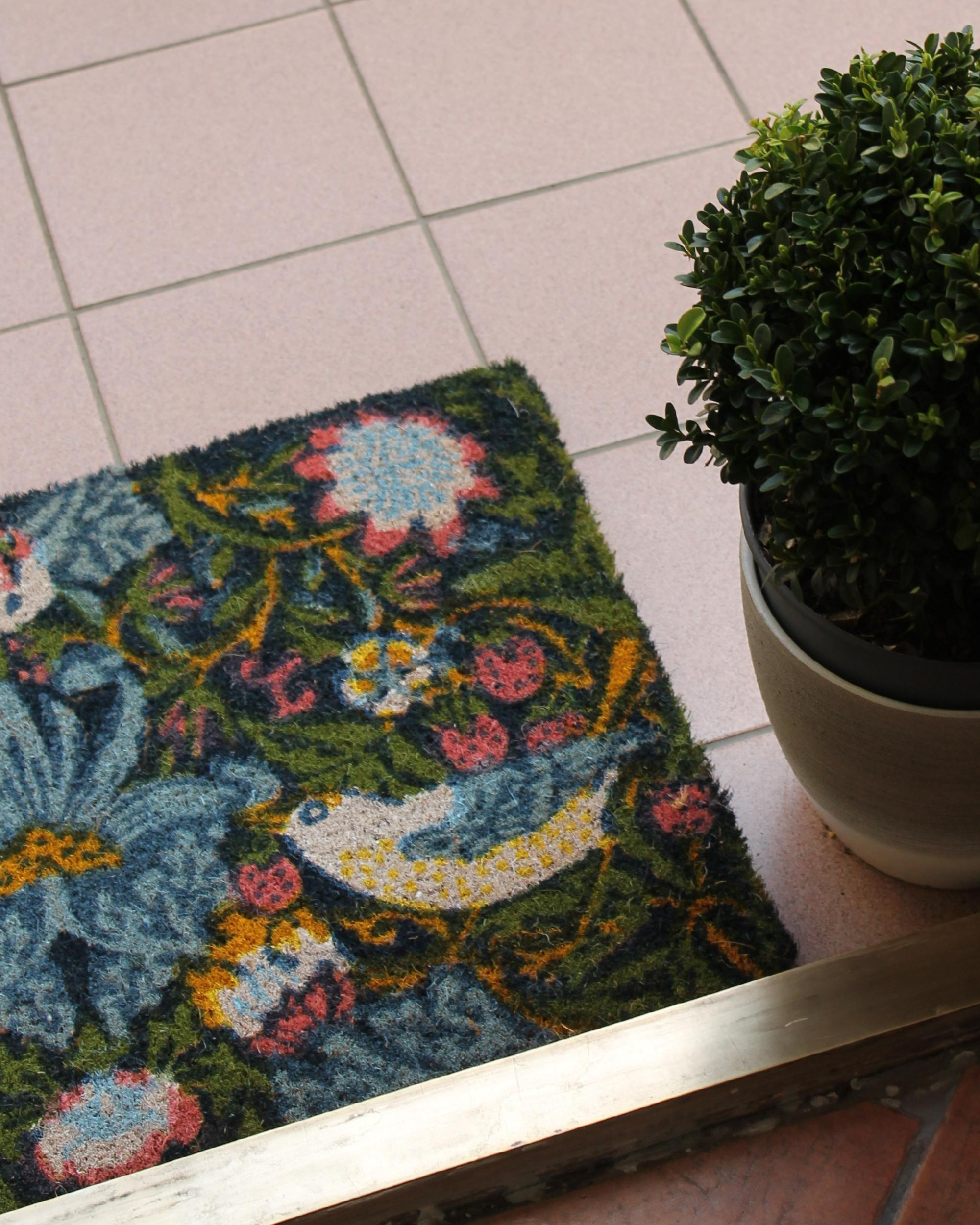 Deurmat SAKESAR Meerkleurig 40 x 60 cm Kokos