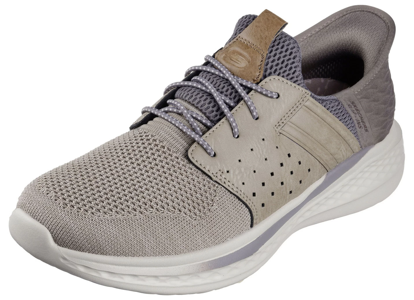 SKECHERS Slipper mit geformter Slip-Ins Fersenplatte