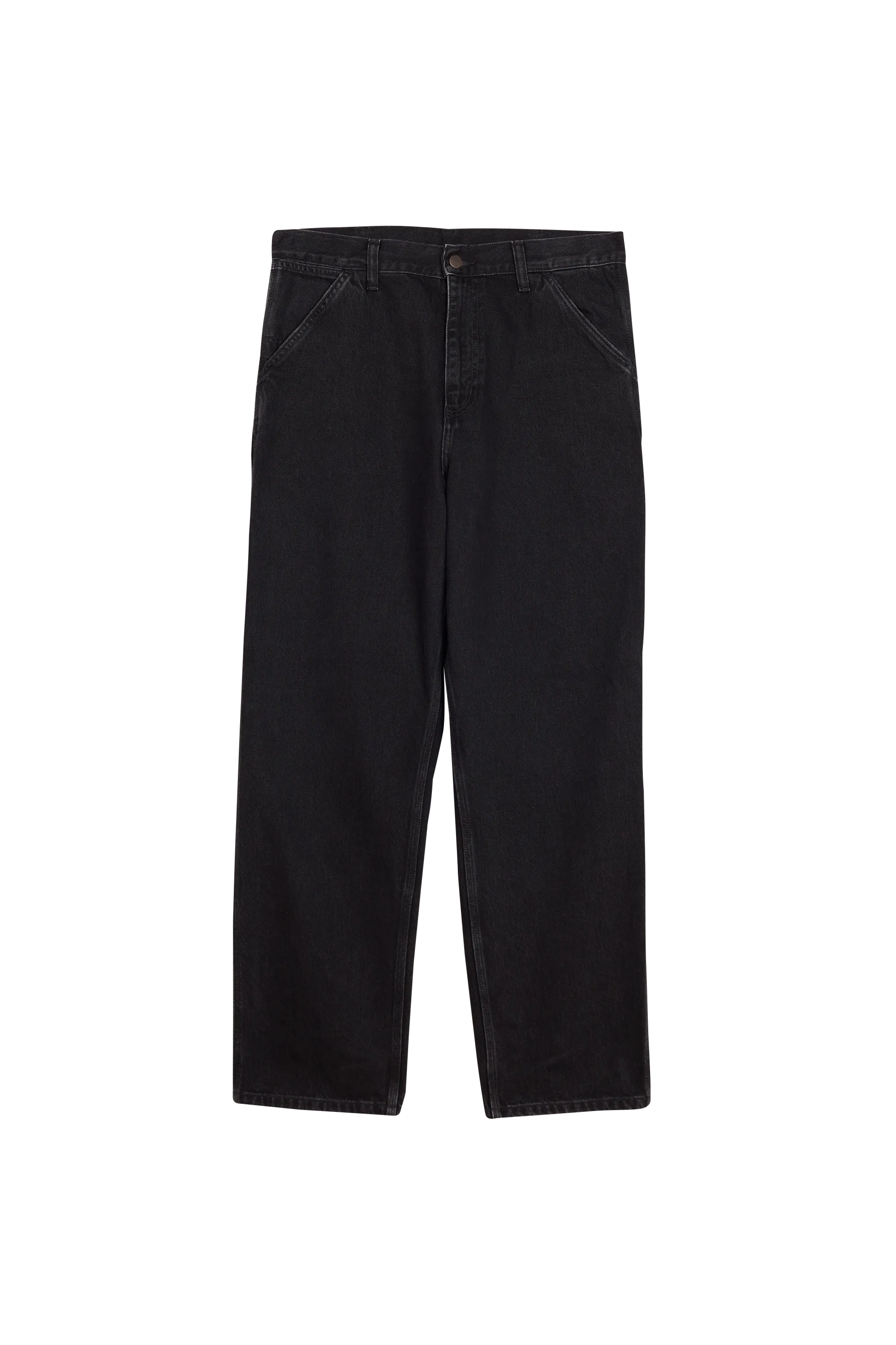 CARHARTT WIP jean Single Knee Noir
