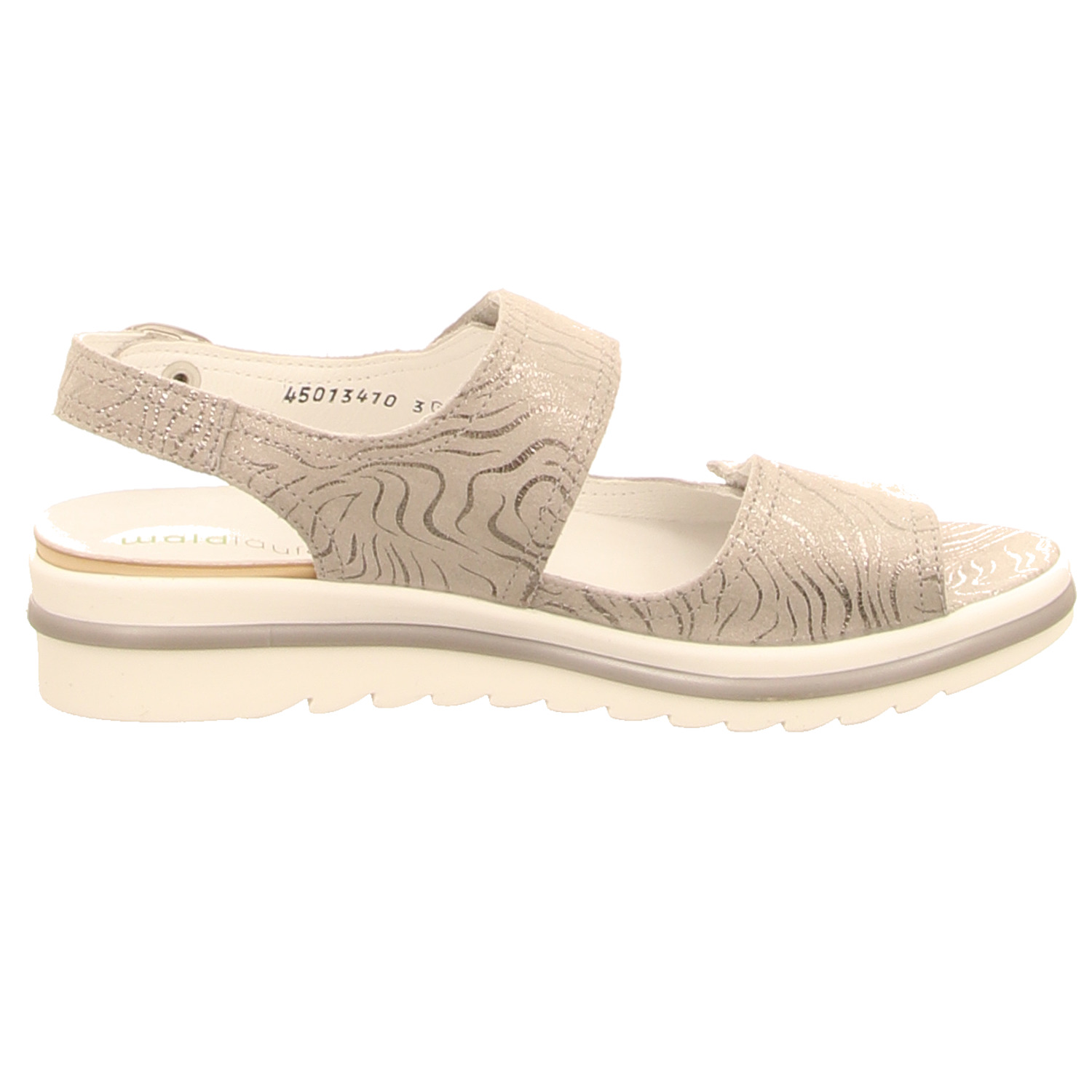 Waldläufer Sandalette grau