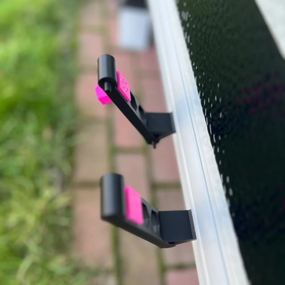 Campline caravanrails schoenhouder - Set van 2