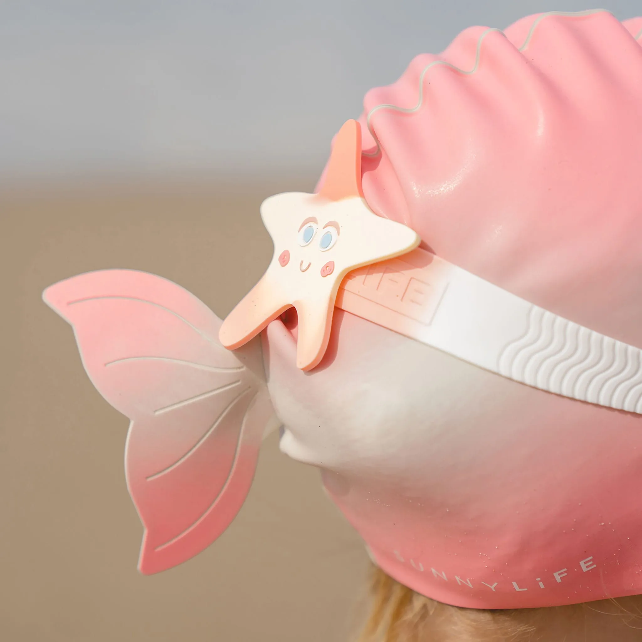 Sunny Life Bonnet de Bain - Rose Ocean Treasure