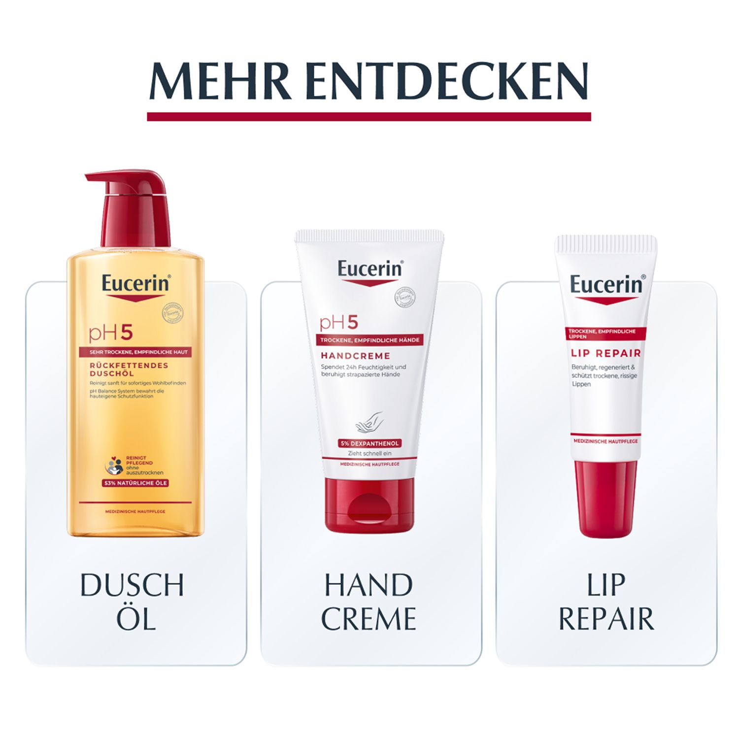 Eucerin® pH5 Reichhaltige Textur Lotion F – beruhigt strapazierte und trockene Haut & macht die Haut widerstandsfähiger - Jetzt 3€ sparen mit Code 