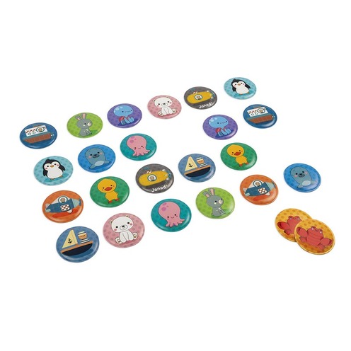Jeu d'éveil - Mémo du bain 24 pièces - JANOD