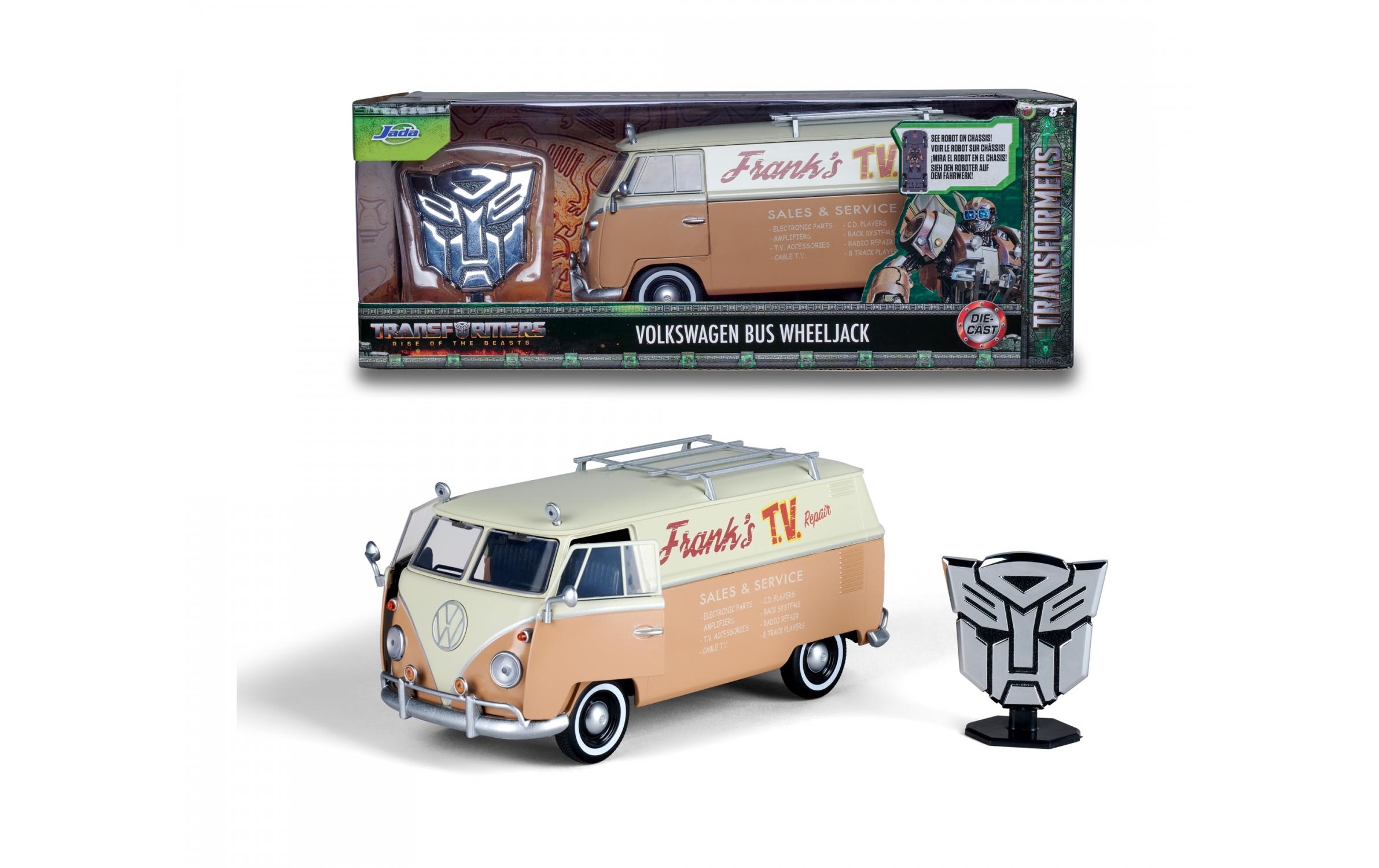 Transformers 7 Wheeljack 1:24VW Bus Modellauto aus Transformers 7