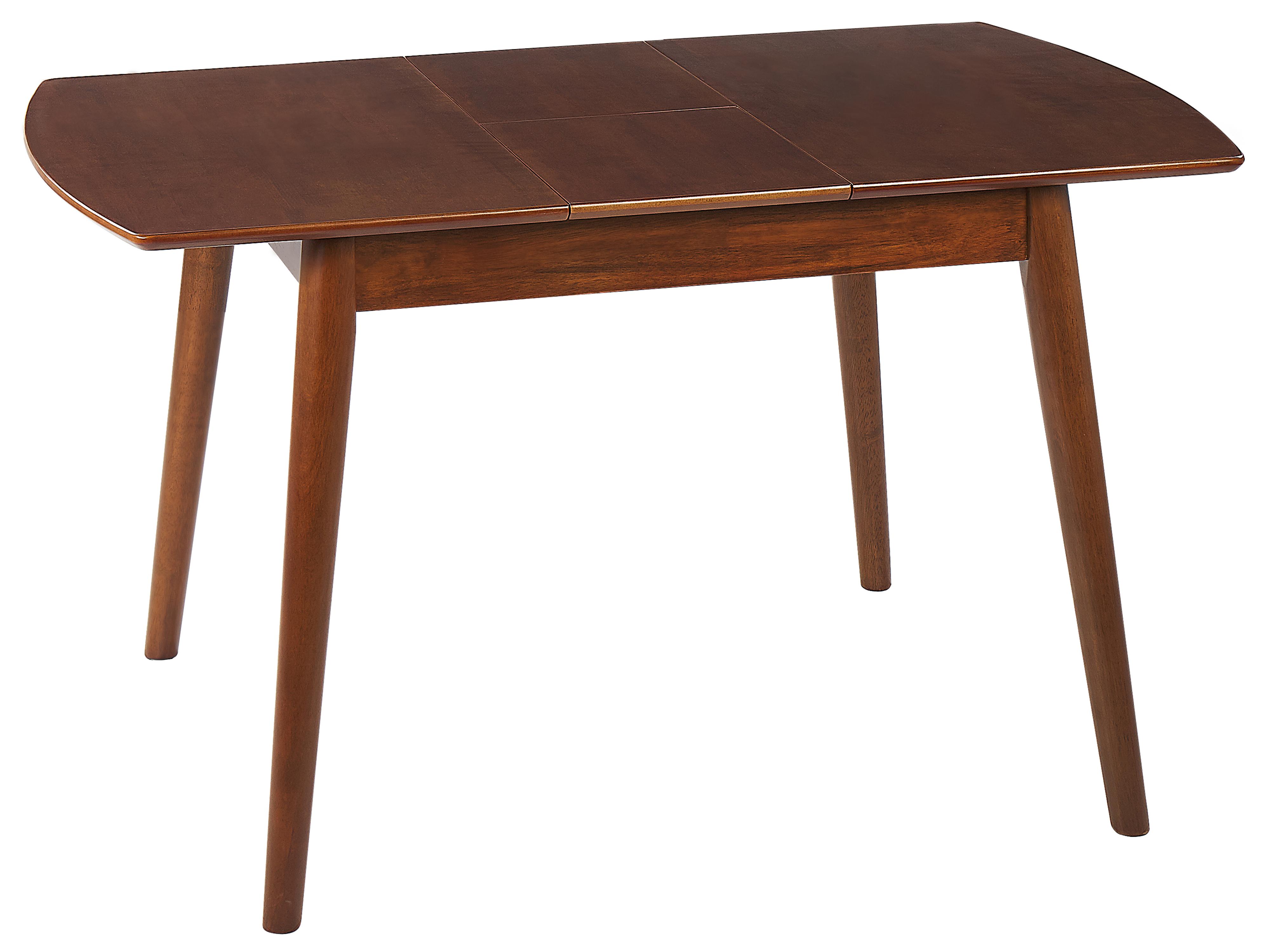 Eettafel uitschuifbaar TOMS Donkerbruin 80 cm 100/130 cm