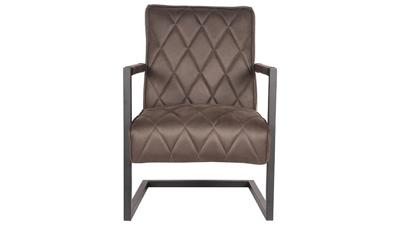 Fauteuil - antraciet PI-47.022 Denmark B62 x D80 x H86 cm