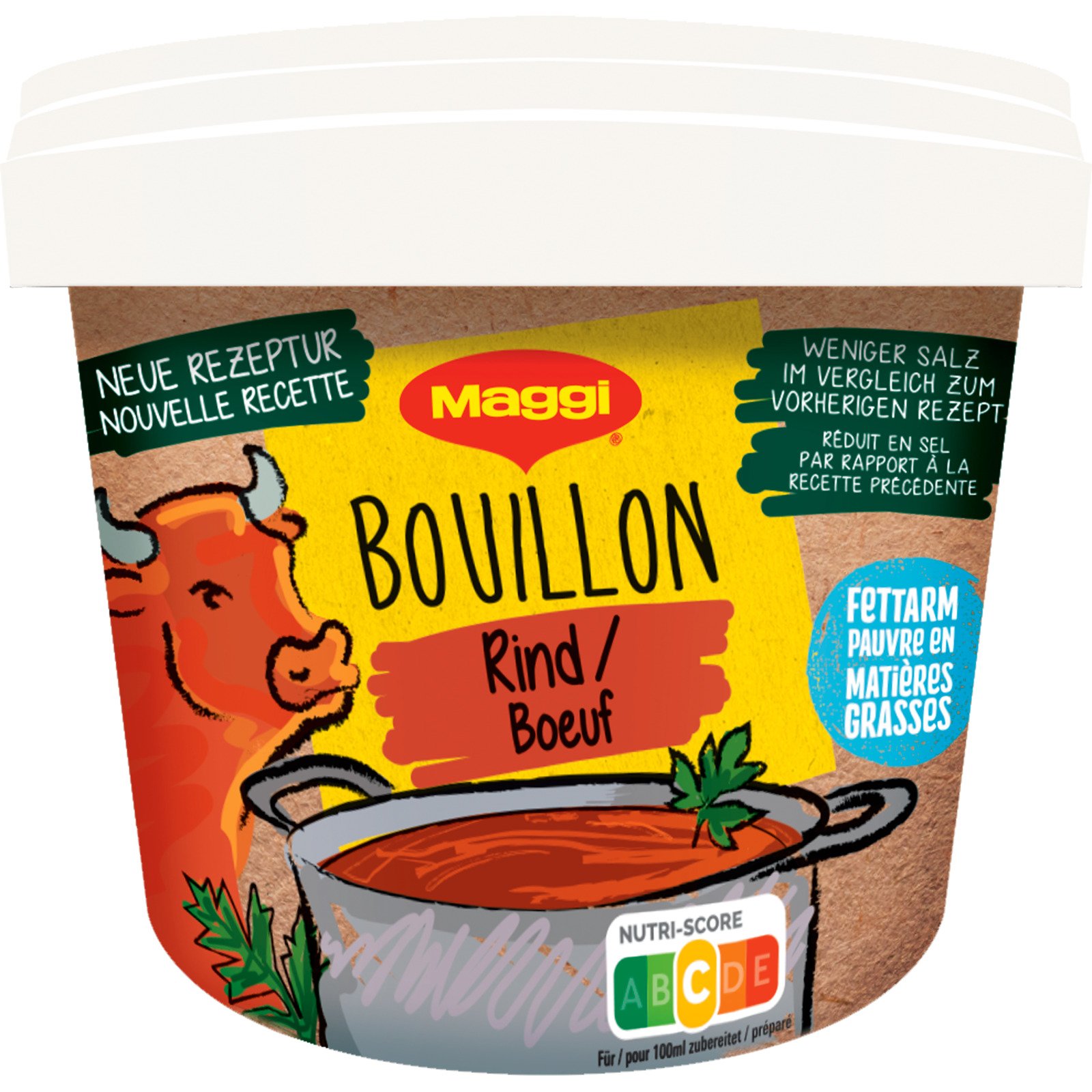 Maggi Bouillon Rind fettarm 800 g