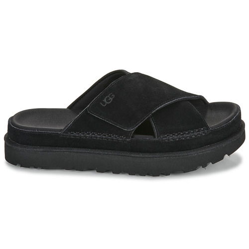 UGG - GOLDENSTAR CROSS SLIDE - Noir