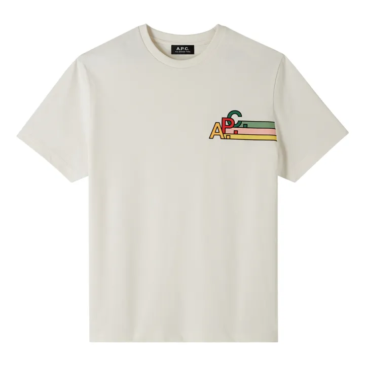 A.P.C. T-shirt Isaac Coton Bio | Ecru