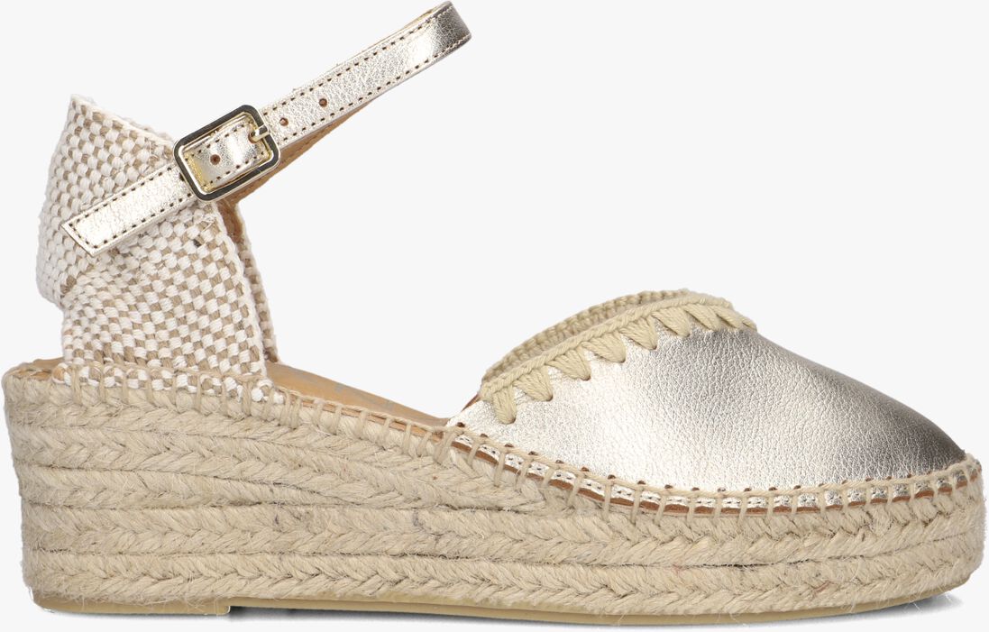 goudkleurig ayana espadrilles omo25yu814