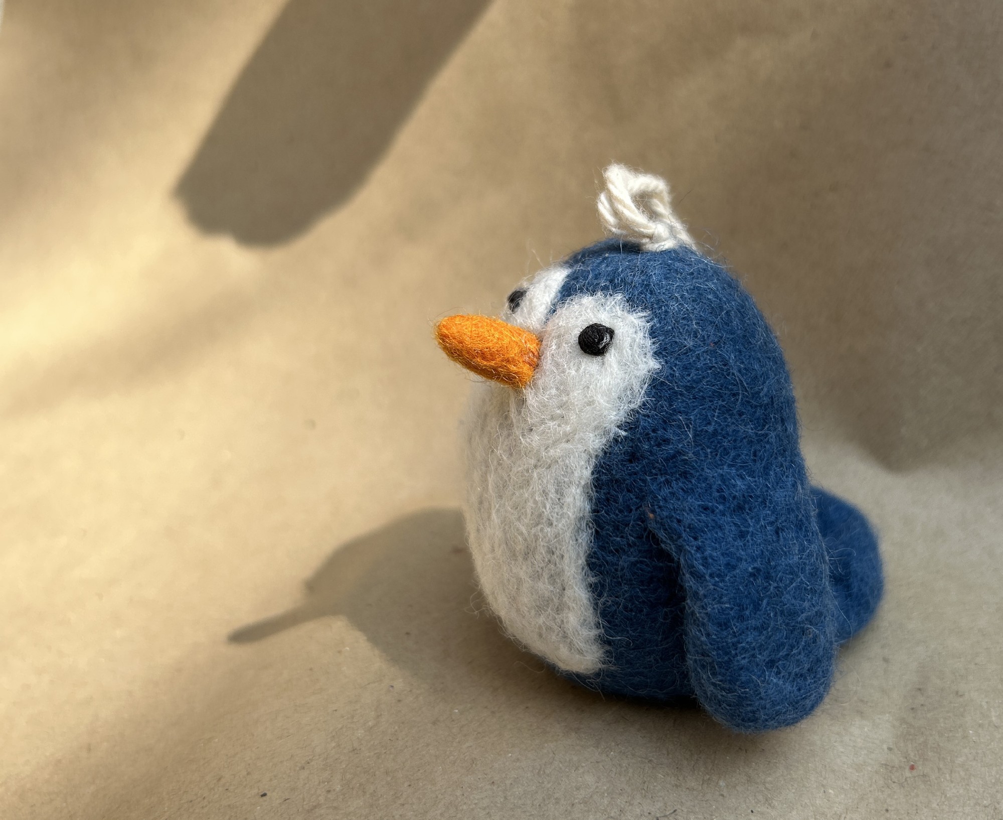 Anhänger 'Vogel' aus Filz, H 8 cm, B 7 cm, L 6 cm günstig bestellen