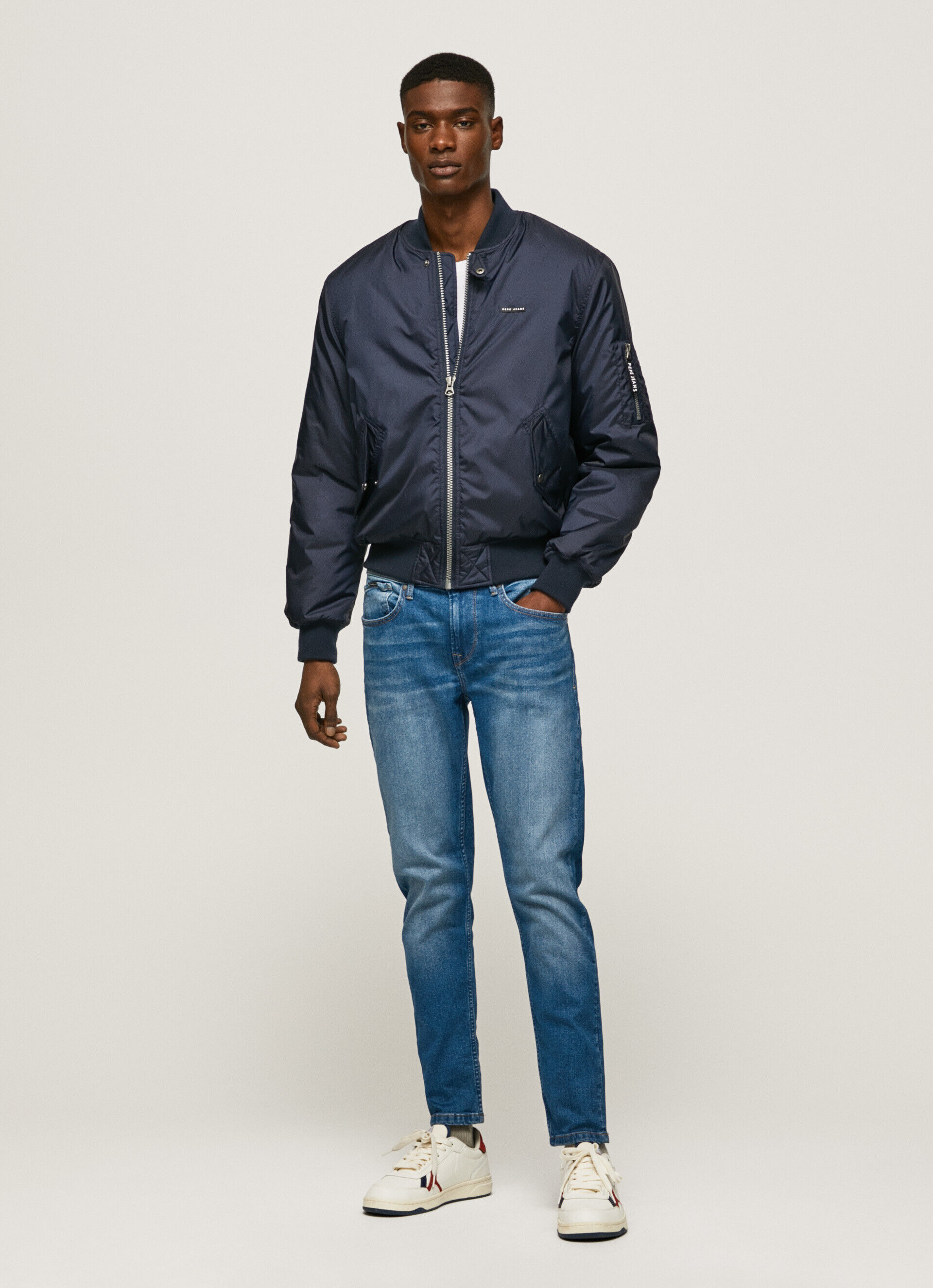 Calça jeans skinny de cintura baixa Jean Finsbury Fit - jeans