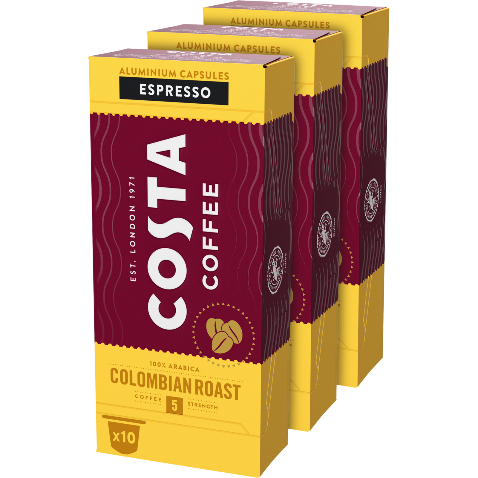 Costa Coffee Colombian Roast Espr. 3x10K