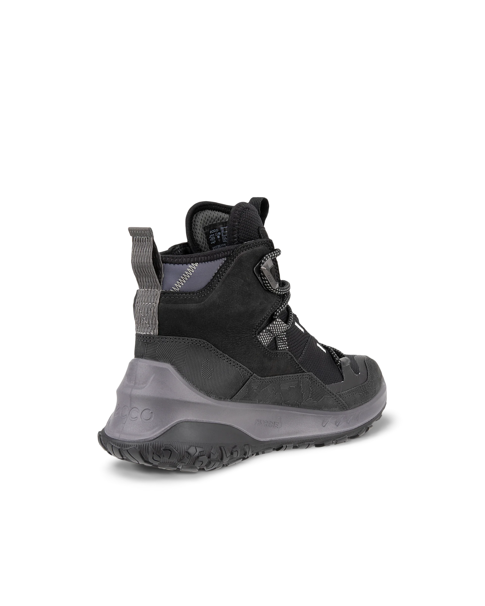 ECCO ULT-TRN W Damen Wasserdichte Trekkingschuhe aus Nubukleder Schwarz