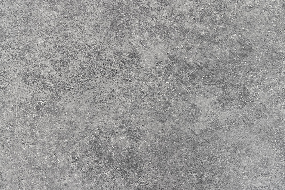 Industrial Esstisch APARTMENT 140cm grau Beton-Design schwarzes Metallgestell