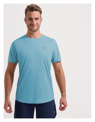 Maillot Manches Courtes De Running Rogelli Core Bleu Clair Homme