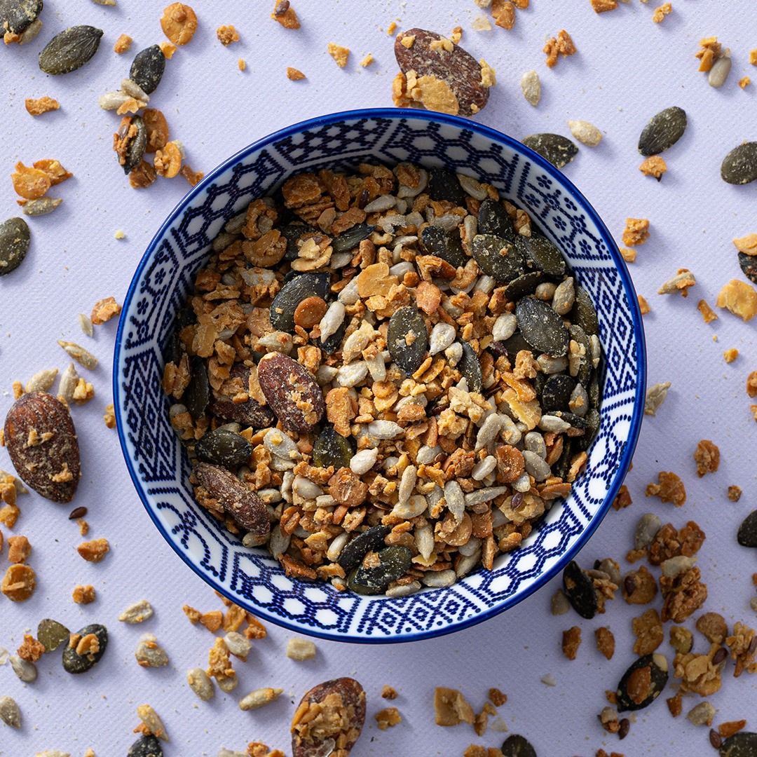 Koolhydraatverlaagde granola (bio)