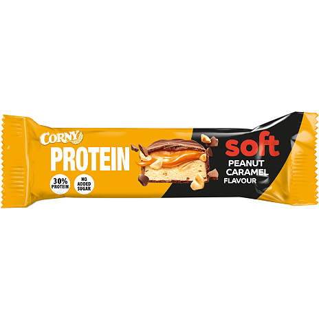Proteinbar m. mælkechokolade, jordnødder og karamelsmag