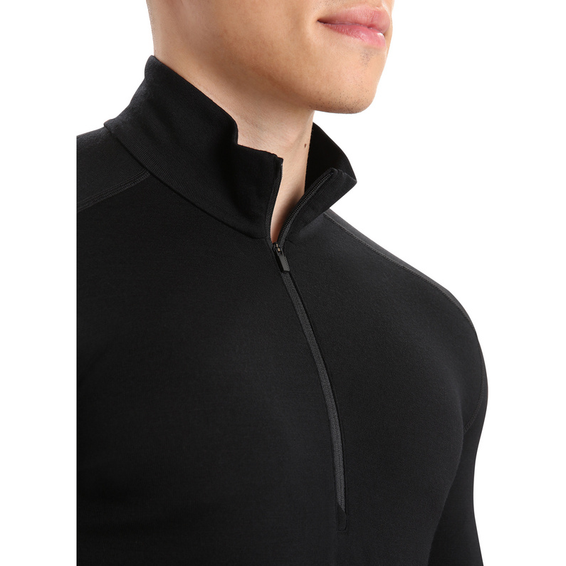 Icebreaker Herren 260 Tech Half Zip Longsleeve