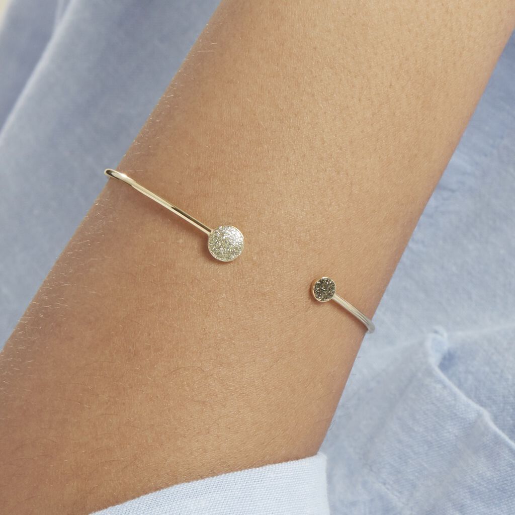 Bracelet Jonc Ileana Or Jaune