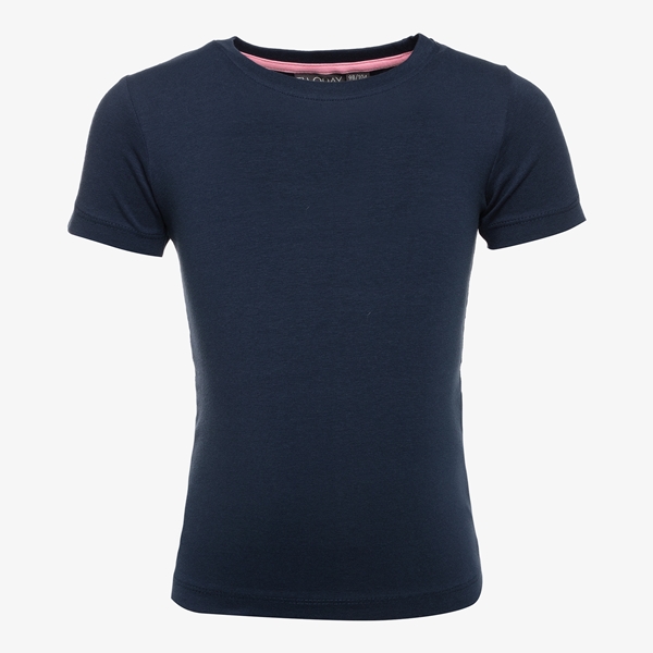 TwoDay meisjes basic T-shirt blauw