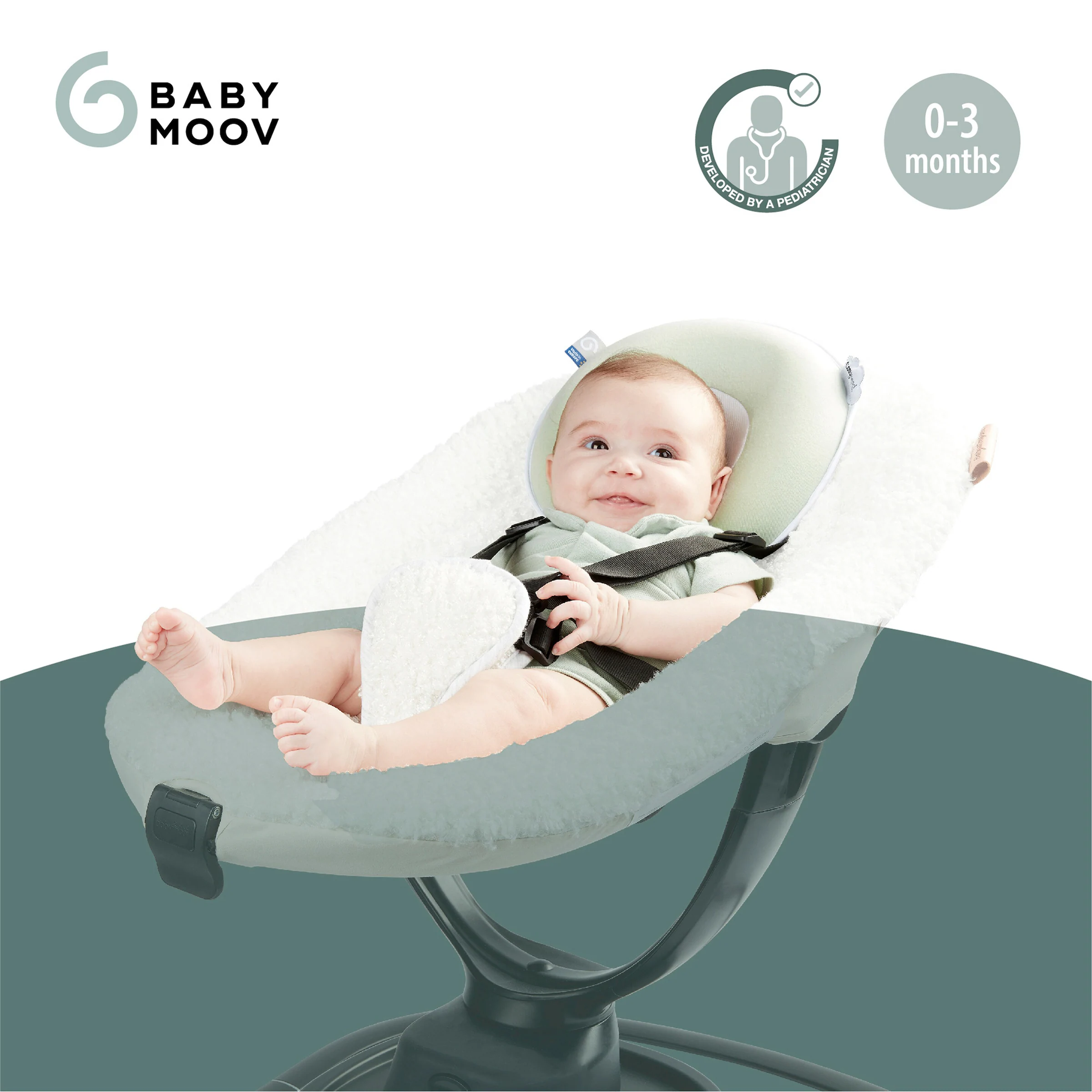 Babymoov Kopfkissen Cosyhead Sage Green