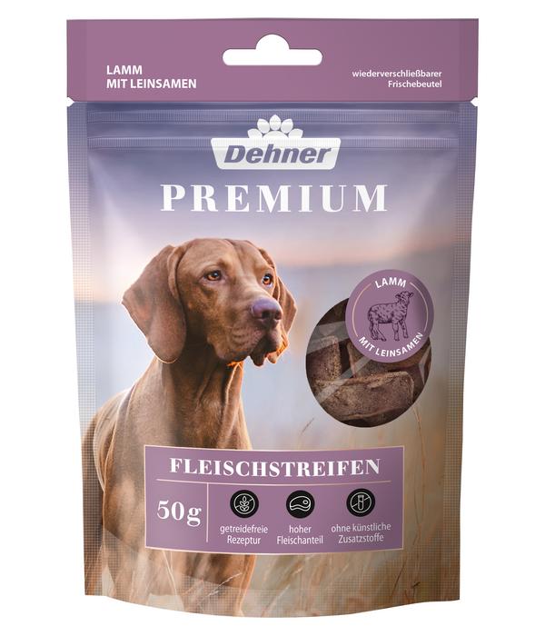 Dehner Premium Hundesnack Fleischstreifen,