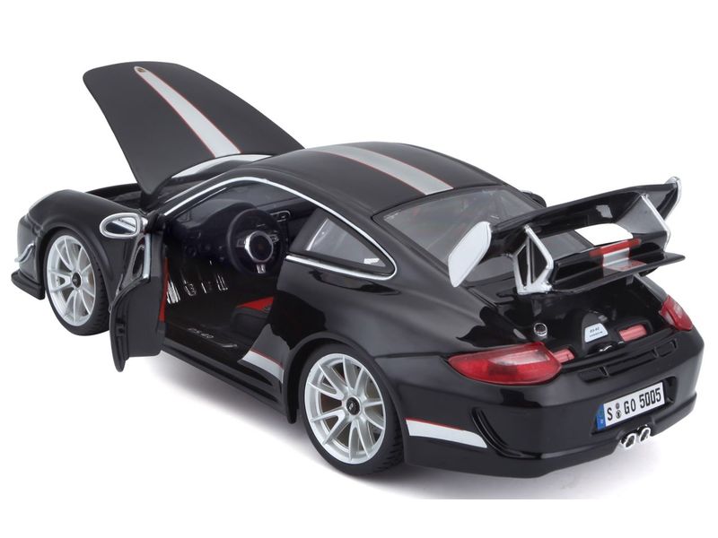 BBurago Porsche 911 GT3 RS 4.0 Schwarz 1:18 Sammlermodell im Massstab 1:18