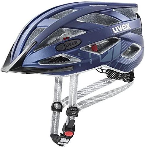 uvex - City I-Vo - Stadshelm - Diepe Ruimte Mat - Inclusief Ledverlichting - 52-57 cm